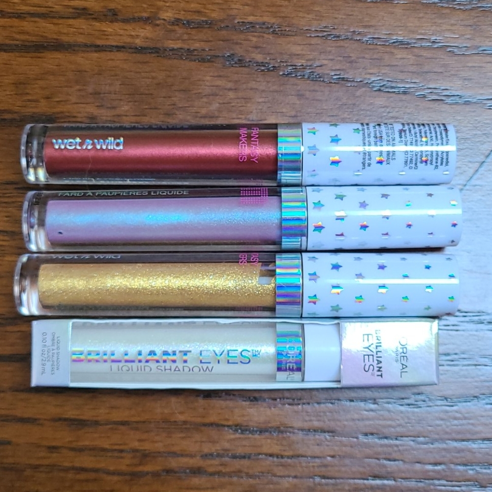 Variety Set of Liquid Eyeshadows
